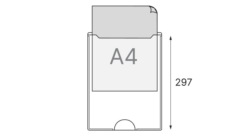 포스트포켓 A4 크기