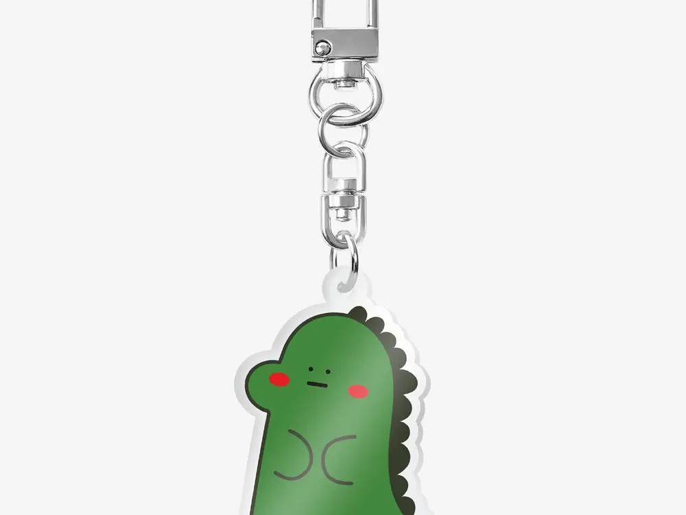 학교 로고를 넣은 키링과 텀블러