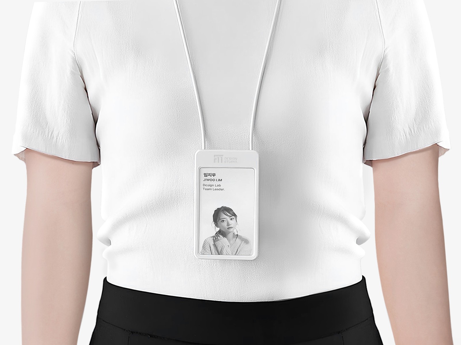 아이디 프레임 사원증 홀더