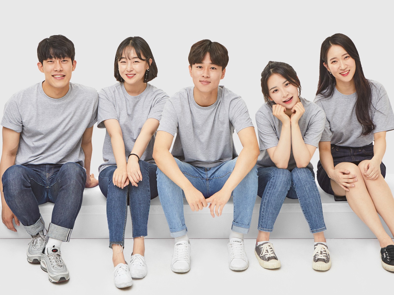 프린트스타 17수 라운드 티셔츠 남녀공용