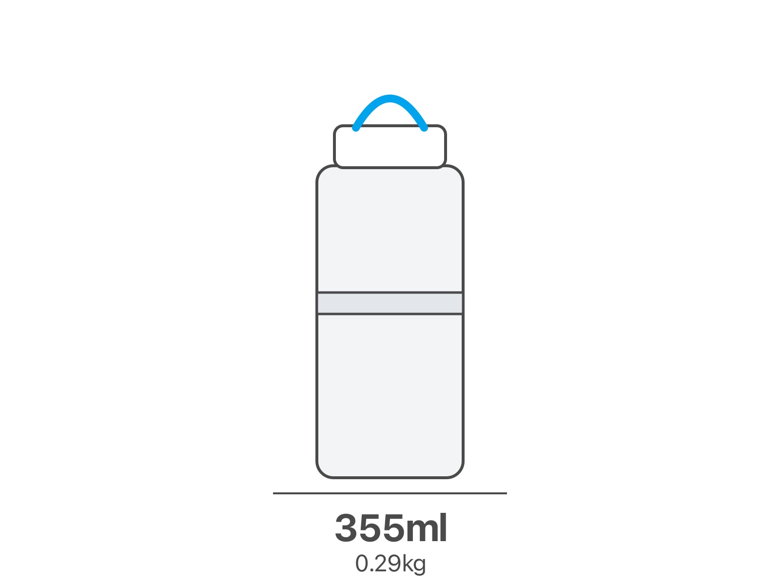 락앤락 메트로 투웨이 텀블러 355ml 크기